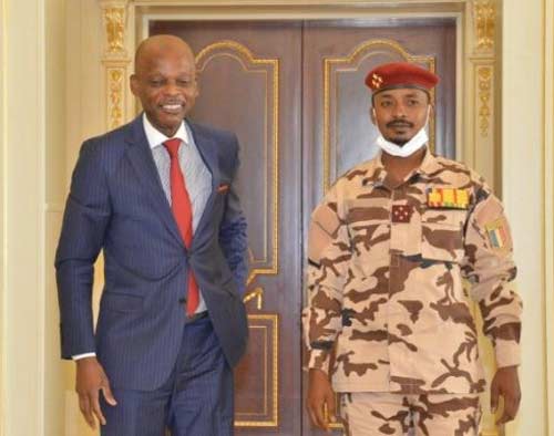 Tchad : Emissaire togolais reçu par le président du CMT