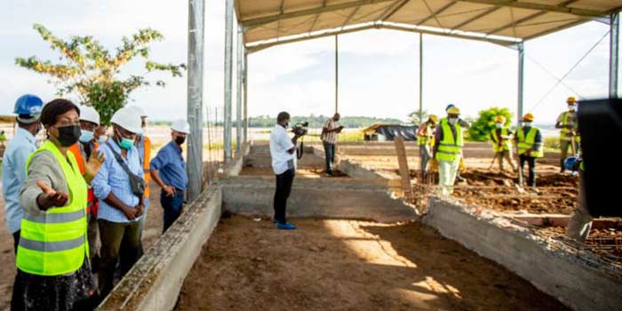 Congo/Tourisme : Les travaux d’aménagement du site touristique des cataractes avancent à pas de géant Amenagement-du-site-touristique-des-cataractes,-ministere-du-tourisme,-Congo