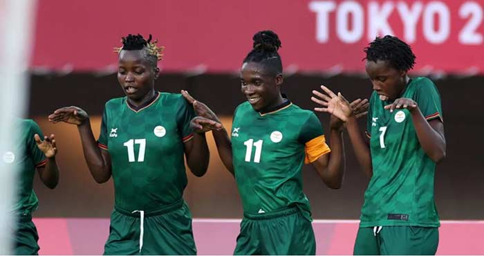 Football féminin: Barbra Banda ravie de s’inscrire dans les annales olympiques