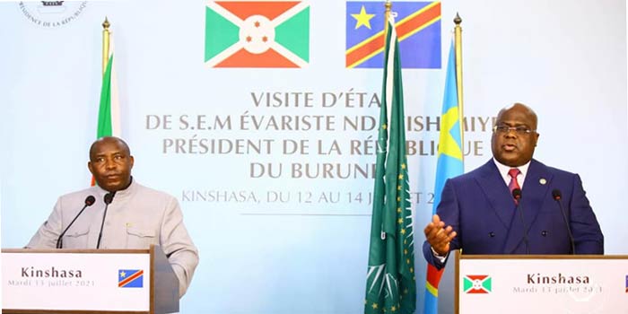 Signature de quatre mémorandums d&rsquo;entente entre la RDC et le Burundi
