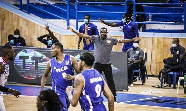 Fauves de basket-ball contre la Republique democratique du Congo a Tunis