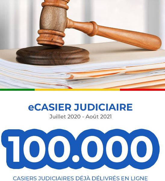 Bénin. E-casier judiciaire : plus de 100 000 casiers judiciaires délivrés en un an via « service-public.bj »