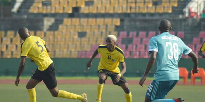 Coupe de la Confédération : Les Diables Noirs et Orlando Pirates font jeu égal￼