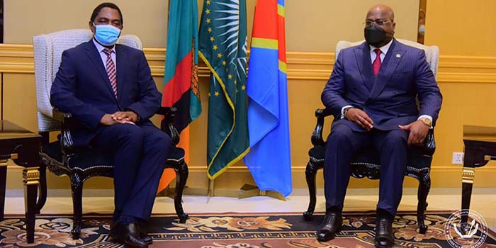 La Zambie et la RDC déterminées à résoudre leur différend frontalier La Zambie et la RDC déterminées à résoudre leur différend frontalier