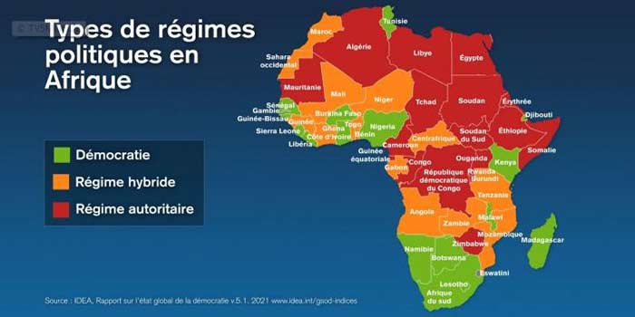 Afrique : la démocratie recule-t-elle sur le continent ? regimes-politique-en-Afrique