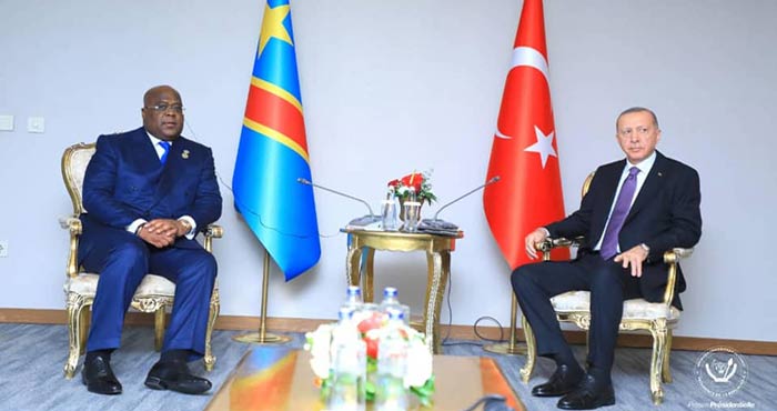 RD Congo. Sommet Turquie-Afrique: Le président Tshisekedi salue les liens économiques et commerciaux avec l&rsquo;Afrique