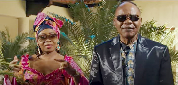 RDC/Congo. L’incontournable duo Faya Tess & Kanta Nyboma rend hommage au Prince Youlou Mabiala
