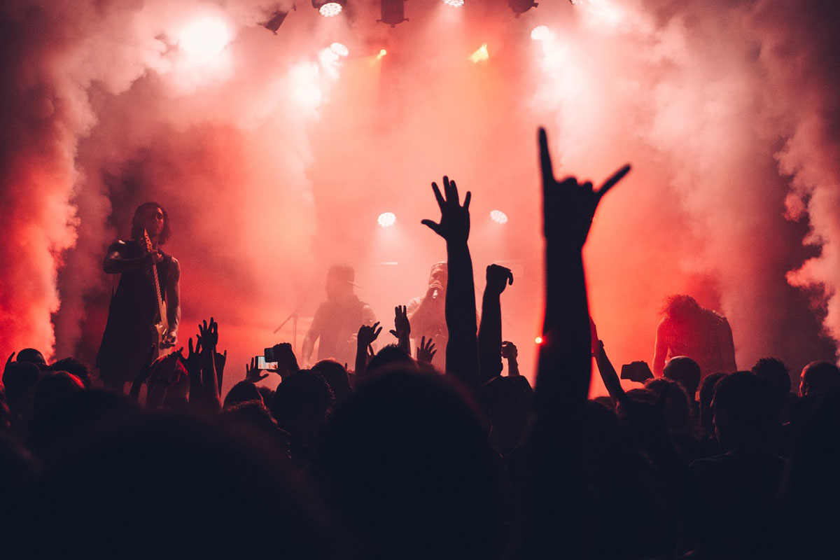 Increased Crowd In Musical Concerts