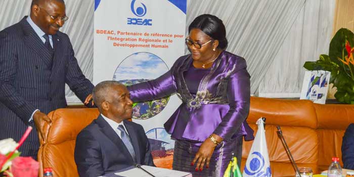 Congo/BDEAC. Dieudonné Evou Mekou, installé dans ses nouvelles fonctions de président