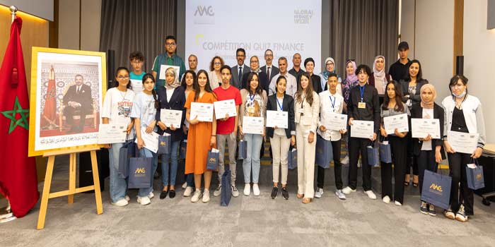 Maroc/Global Money Week 2022. L’AMMC récompense les lauréats de la deuxième édition de la compétition Quiz Finance