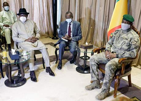 Mali: Le Président de la Transition a reçu le Médiateur de la CEDEAO