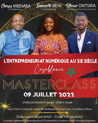 Casablanca: « L’entrepreneuriat numérique au 21e siècle », thème d’une rencontre prévue pour le mois prochain Casablanca: « L’entrepreneuriat numérique au 21e siècle », thème d’une rencontre prévue pour le mois prochain
