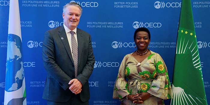 La Commission de l’Union africaine (CUA) et l’OCDE examinent un partenariat potentiel en vue de faire face à des défis de dimension mondiale