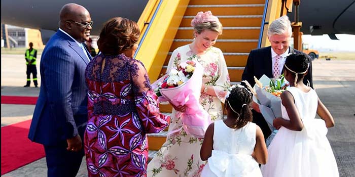 RD Congo. Le couple royal belge est arrivé à Kinshasa