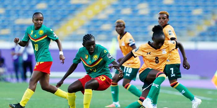CAN féminine Maroc 2022. Les retrouvailles entre la Zambie et le Cameroun se sont soldées par un match nul et vierge CAN féminine Maroc 2022. Les retrouvailles entre la Zambie et le Cameroun se sont soldées par un match nul et vierge