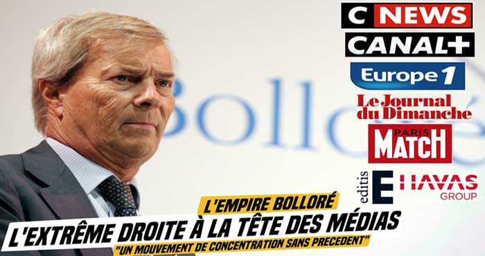 France. Le monde de Bolloré