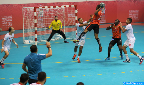 CAN de Handball : Le Maroc domine le Cameroun (35-28) et va aux quarts handball Maroc