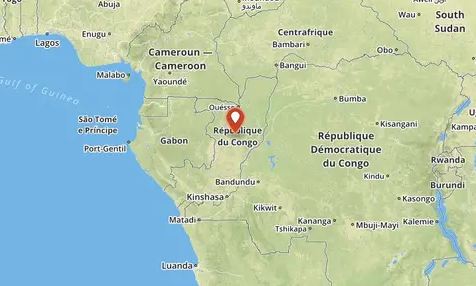 Un juge enquête en France sur un énorme litige financier concernant le Congo Congo , carte d'Afrique