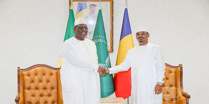 TCHAD-SENEGAL : Le Président MACKY SALL à N’Djamena pour une visite d’amitié et de travail LES-PRESIDENTS-MACKY-SALL-et-MAHAMAT-IDRISS-DEBY-ITNO