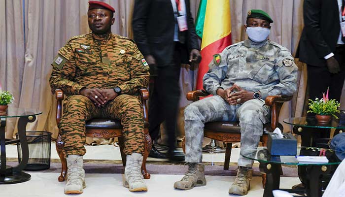 Mali-Burkina : Le Président GOÏTA et son homologue DAMIBA entendent renforcer leur coopération militaire