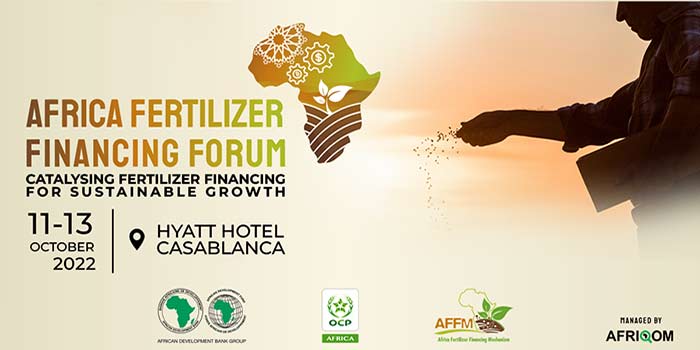 Maroc : Le troisième Forum africain de financement des engrais démarre ce mercredi 12 à Casablanca