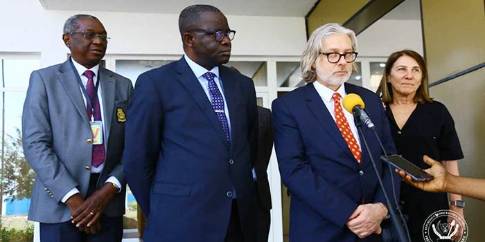 RDC/9é Jeux francophonie. Une délégation de l&rsquo;OIF reçue par le Président F. Antoine TSHISEKEDI