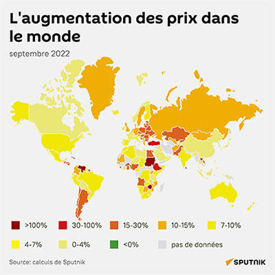 Ce pays africain serait le seul au monde à avoir connu une déflation en septembre
