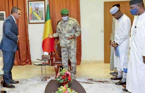 Mali. Le Président en exercice de la Conférence des Chefs d’État et de Gouvernement de l’OMVS a reçu le nouveau Haut-Commissaire de l’Organisation
