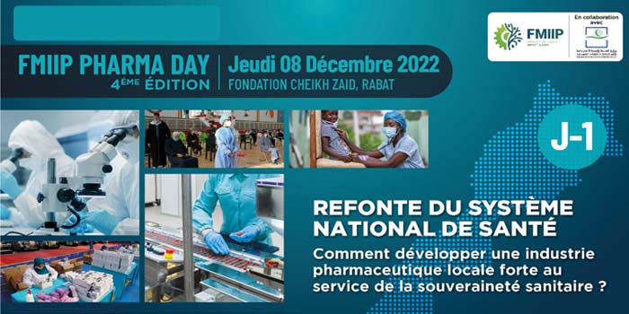 Pharma Day: Rabat accueille la quatrième édition du traditionnel rendez-vous de la FMIIP