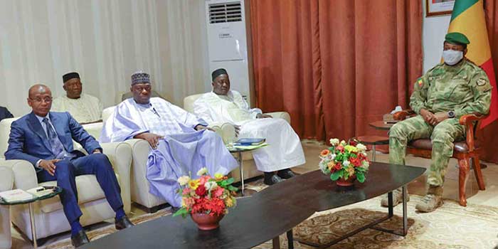 Mali. Rencontre entre le Président de la Transition et le Conseil malien des chargeurs