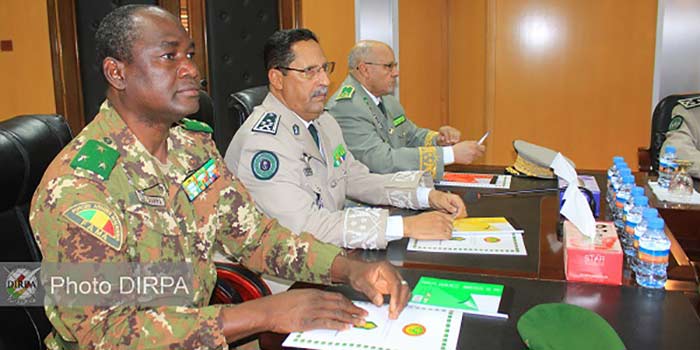 Mali. Visite du CEMGA en Mauritanie Mali. Visite du CEMGA en Mauritanie