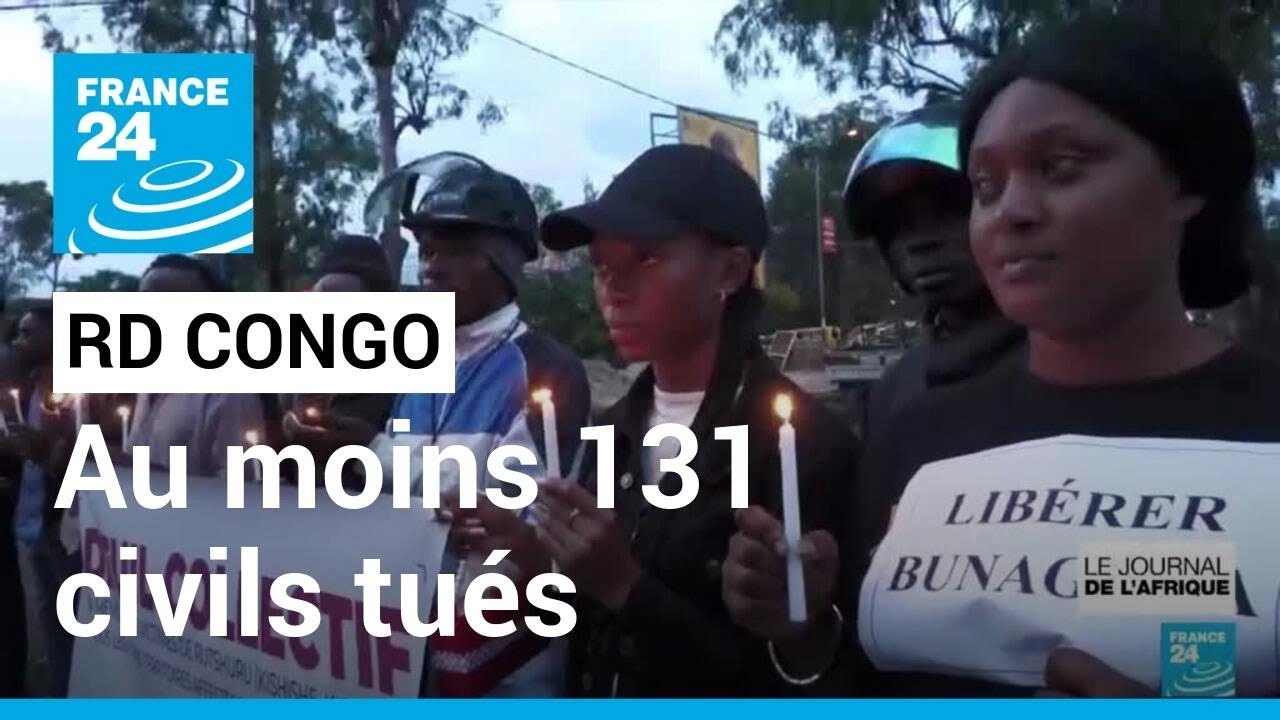 Massacre en RD Congo: au moins 131 civils tués par les rebelles du M23, selon l&rsquo;ONU
