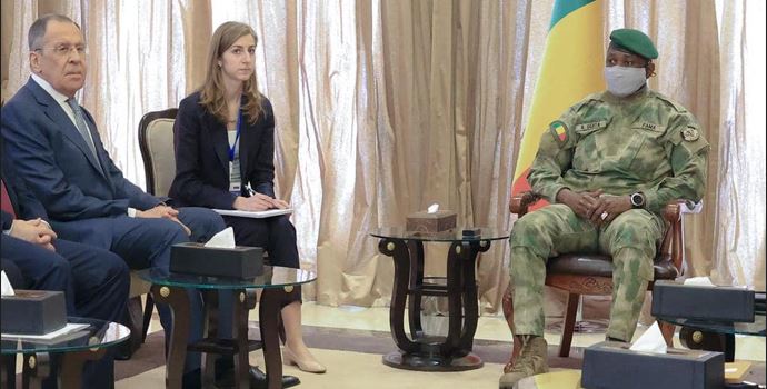 Mali-Russie : le Président de la Transition a accordé une audience à Sergueï LAVROV