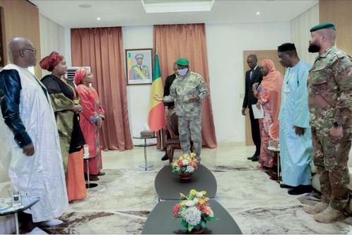 Mali/Situation humanitaire : le Président de la Transition a reçu une délégation de l’Union africaine