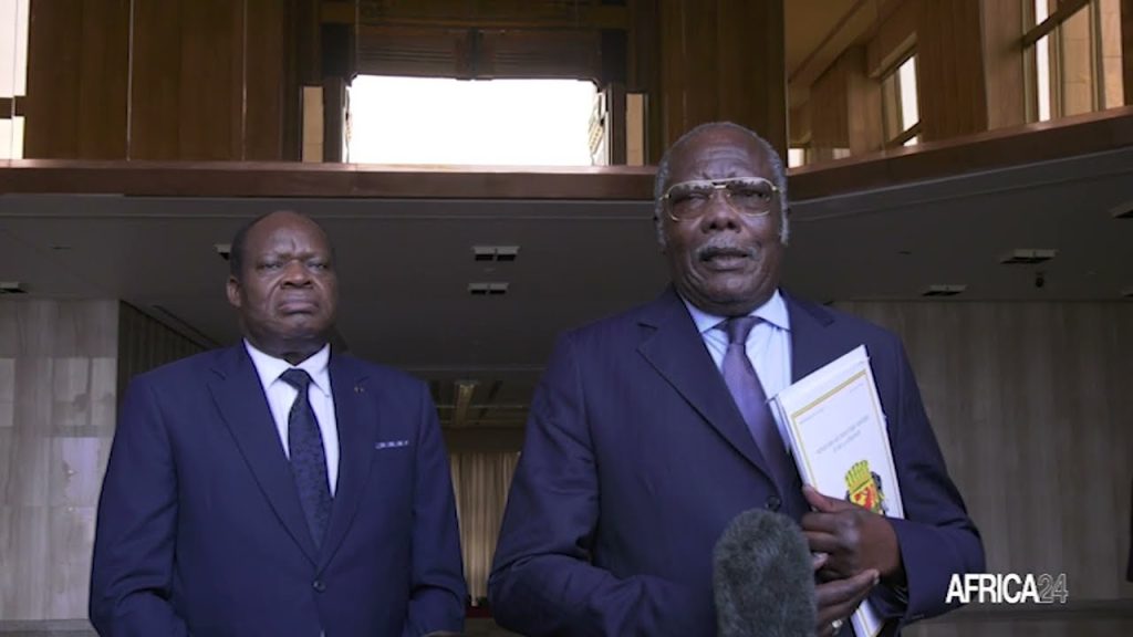 Cameroun/projet Mbalam-Nabeba : le ministre des Mines du Congo reçu par le président Paul Biya Cameroun/projet Mbalam-Nabeba : le ministre des Mines du Congo reçu par le président Paul Biya