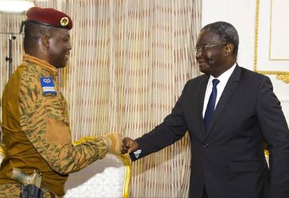 Burkina Faso/Situation économique dans l’espace UEMOA : le Président de la Commission rend compte au Chef de l’Etat