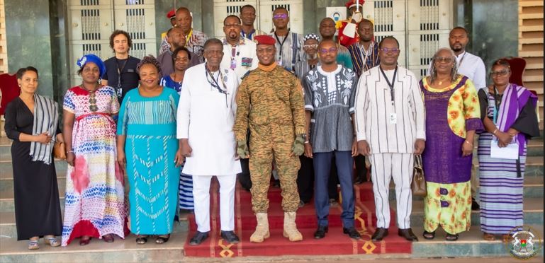 Burkina Faso/FESPACO 2023 : des cinéastes reçus par le Président de la Transition