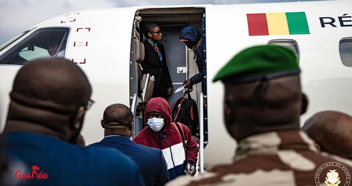Aéroport Ahmed Sékou Touré : Arrivée du cinquième convoi de Guinéens en provenance de la Tunisie