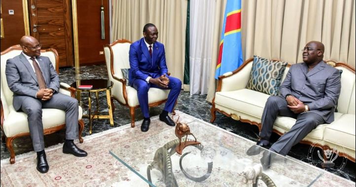 CEEAC : Le Président Félix Tshisekedi, facilitateur de la CEEAC pour la réconciliation politique au Tchad, a reçu M. Succès Masra, un opposant tchadien