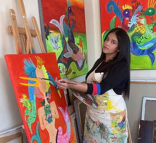 Exposition. La palette de Houda Benjelloun s’invite à Malaga