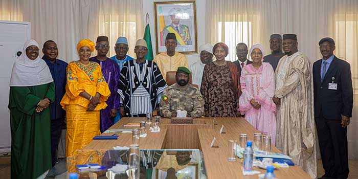 Mali/Remaniement ministériel : le Président de la Transition a reçu les ministres sortants