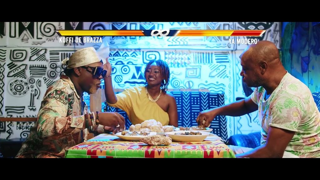 Congo.  Instant détente avec Koffi de Brazza dans « Foufou » (Clip Officiel)