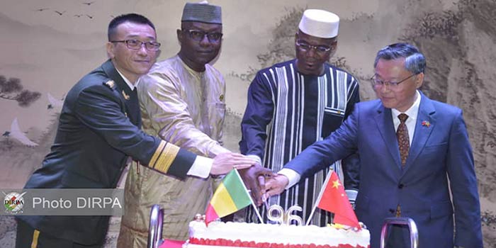 Mali. 96ème anniversaire de l’Armée de Chine : Communion entre militaires chinois et FAMa