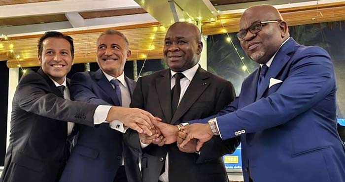 La SNPC, Eni Congo et Lukoil signent avec Eni SPA un contrat pour l’achat et la vente de gaz naturel liquéfié (GNL) La SNPC, Eni Congo et Lukoil signent avec Eni SPA un contrat pour l’achat et la vente de gaz naturel liquéfié (GNL)