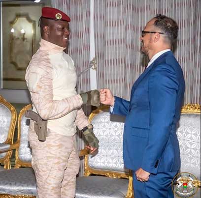 Burkina Faso/Diplomatie : l’ambassadeur de la République italienne en fin de mission