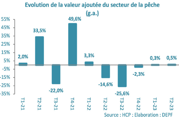 Maroc: la valeur des débarquements de la pêche connaît une évolution favorable à fin septembre