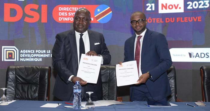 RDC : Africa Digital Academy et l’Agence pour le Développement du numérique nouent un partenariat pour la formation de 100 000 Agents publics